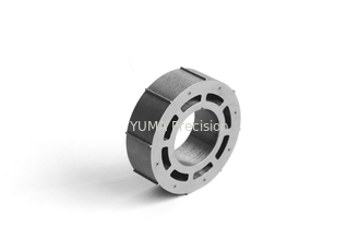Động cơ lõi thép cán điện Silicon không chổi than AC Servo 122mm 8/10 Cực