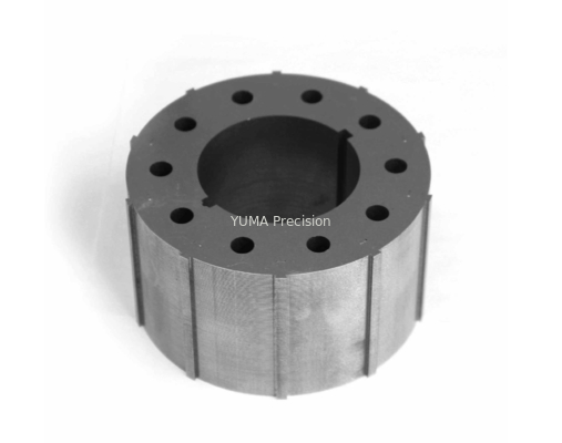 Rôto và stato động cơ OD200mm Tùy chỉnh Các mẫu khác nhau Lõi động cơ Rôto và stato bằng thép silicon chất lượng cao