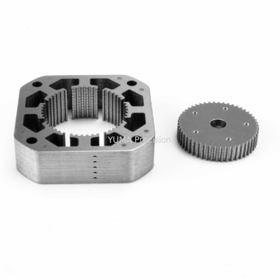 Ngăn xếp cán Nema17 cho máy phát điện Xử lý động cơ bước cán Stator và rôto