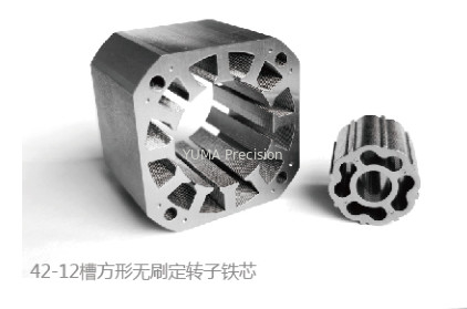 Quạt trần Stator và lõi rôto BLDC cho vật liệu thép điều khiển công nghiệp