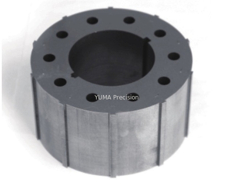 12 khe Tấm thép Silicon Lõi sắt Bộ điều khiển động cơ không chổi than AC Servo Rotor