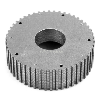 Động cơ đôi hàng lõi Dập thép silicon 86mm NEMA34 hybrid động cơ bước rôto