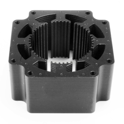 Động cơ đôi hàng lõi Dập thép silicon 86mm NEMA34 hybrid động cơ bước rôto