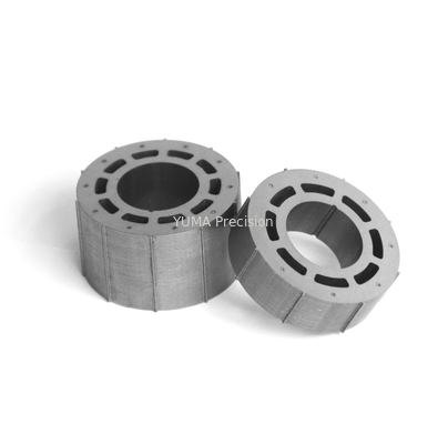 Rôto và stato động cơ quán tính nhỏ OD122mm Tùy chỉnh Nhiều kiểu mẫu khác nhau Lõi động cơ Rôto và stato bằng thép silicon chất lượng cao
